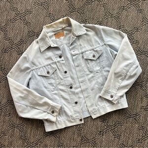Vintage 1960s/70s Levi’s White Tab‎ Big E Lightweight Denim Jacket Fits Medium